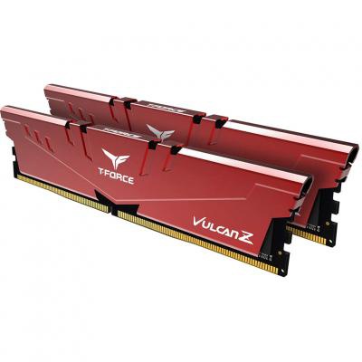 Модуль памяти для компьютера DDR4 16GB (2x8GB) 3200 MHz T-Force Vulcan Z Red Team (TLZRD416G3200HC16CDC01)