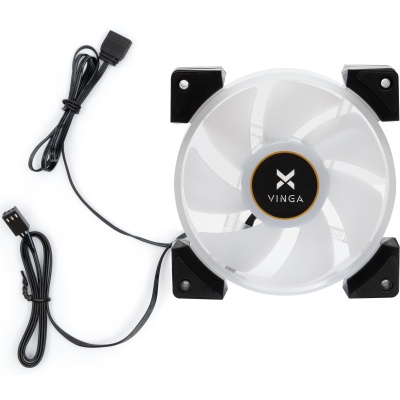 Кулер до корпусу Vinga RGB fan-09