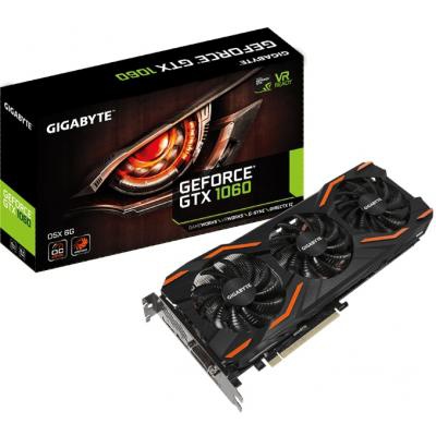 Видеокарта GIGABYTE GeForce GTX1060 6144Mb WINDFORCE 3X OC (GV-N1060WF3OC-6GD)