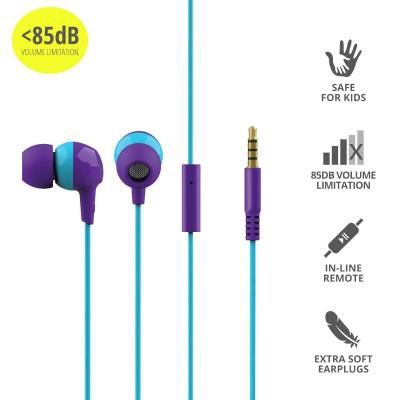 Наушники Trust Buddi Kids Mic Purple (23422)