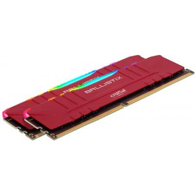 Модуль памяти для компьютера DDR4 64GB (2x32GB) 3200 MHz Ballistix Red MICRON (BL2K32G32C16U4R)