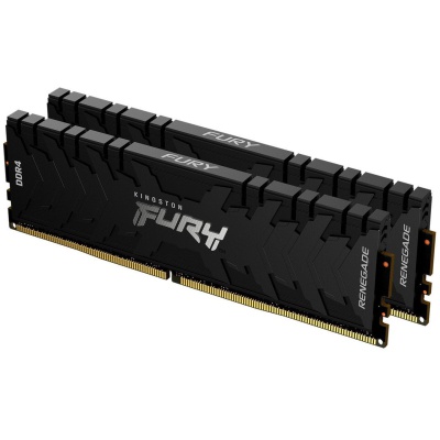 Модуль пам'яті для комп'ютера DDR4 16GB (2x8GB) 4600 MHz FURY Renegade Black Kingston Fury (ex.HyperX) (KF446C19RBK2/16)
