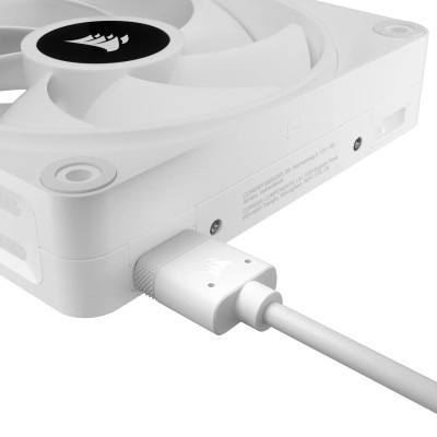 Кулер до корпусу Corsair iCUE Link QX120 RGB PWM PC Fans Starter Kit with iCUE Link System Hub W (CO-9051006-WW)