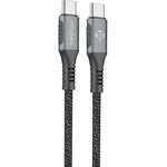 Дата кабель USB-C to USB-C 2.0m CBGPD60WTT2 60W grey Intaleo (1283126518102)