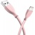 Дата кабель USB 2.0 AM to Lightning 1.0m Kitty T-L817 Pink T-PHOX (T-L817 Pink)