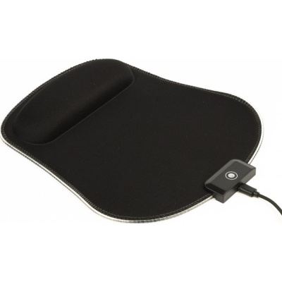 Килимок для мишки Maxxter MMP-LEDPAD-BK RGB Black (MMP-LEDPAD-BK)