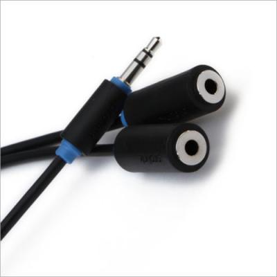 Кабель мультимедийный Jack 3.5mm to 2xJack 3.5 M 0.3m Prolink (PB155-0030)