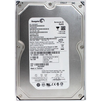 Жесткий диск 3.5'  500GB Seagate (# ST3500630NS #)