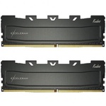Модуль памяти для компьютера DDR4 16GB (2x8GB) 3000 MHz Black Kudos eXceleram (EKBLACK4163018AD)