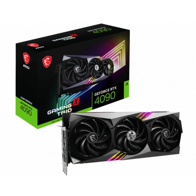 Відеокарта MSI GeForce RTX4090 24GB GAMING X TRIO (RTX 4090 GAMING X TRIO 24G)