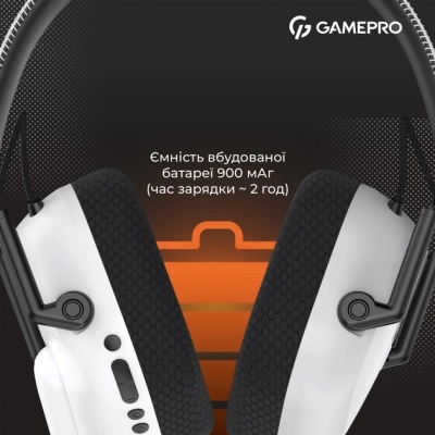 Навушники GamePro Genesis Mercury Pro 3-Mode White (HSW120W)