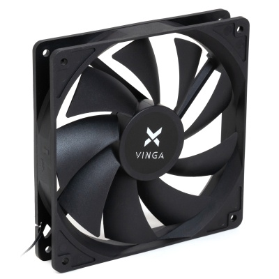 Кулер до корпусу Vinga 14025 PWM 4pin ОЕМ