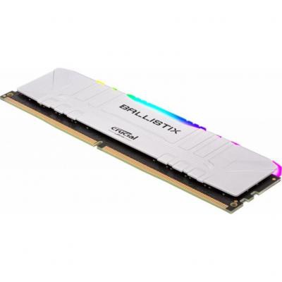 Модуль памяти для компьютера DDR4 16GB 3000 MHz Ballistix White RGB Micron (BL16G30C15U4WL)