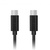 Дата кабель USB-C to USB-C 1.0m Choetech (CC0002)