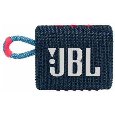 Акустична система JBL Go 3 Blue Coral (JBLGO3BLUP)