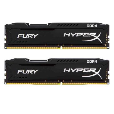 Модуль памяти для компьютера DDR4 16GB (2x8GB) 2133 MHz Fury Black Kingston (HX421C14FBK2/16)
