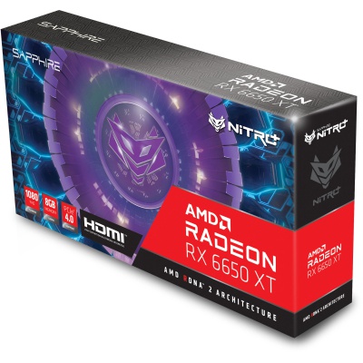 Видеокарта Sapphire Radeon RX 6650 XT 8Gb NITRO+ (11319-01-20G)