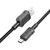 Дата кабель USB 2.0 AM to USB-C 1.0m Leader charging X94 black HOCO (6931474794291)