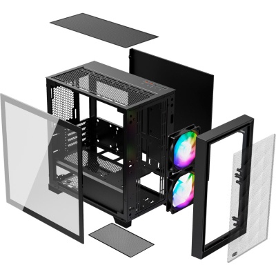 Корпус PcCooler C3D310 BK ARGB