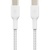 Дата кабель USB-C to USB-C 2.0m 60W White Belkin (CAB004BT2MWH)