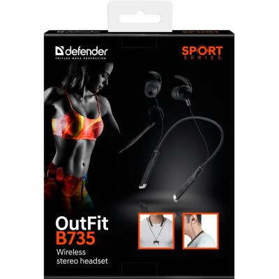 Наушники Defender OutFit B735 Black (63735)