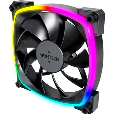 Кулер до корпусу MONTECH AX120 PWM BLACK