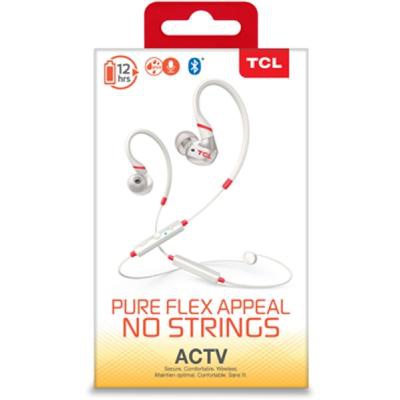 Наушники TCL ACTV100BT Bluetooth Crimson White (ACTV100BTWT-EU)