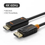 Кабель мультимедійний DisplayPort M to HDMI M 1.8m V1.2 4K60Hz Cabletime (CA915316)