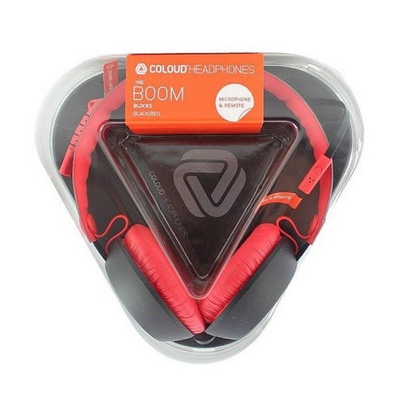 Наушники COLOUD BOOM Blocks Black/Red (4090647)