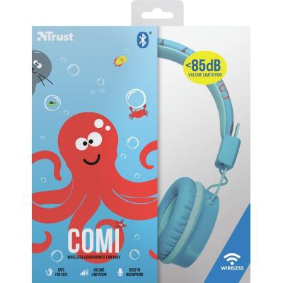 Наушники Trust Comi Kids Over-Ear Blue (23128)