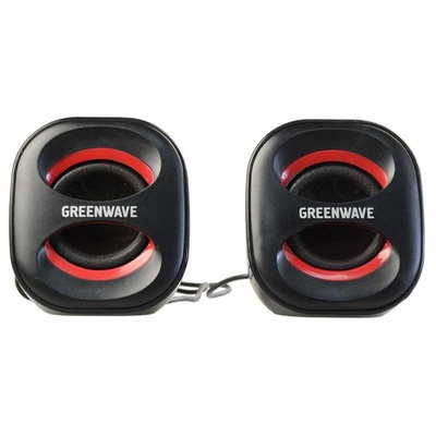 Акустическая система Greenwave SA-225, black-red (R0013760)