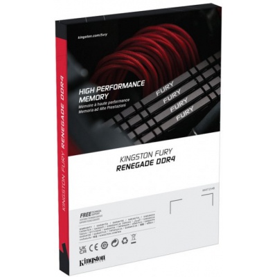 Модуль памяти для компьютера DDR4 8GB 2666 MHz RenegadeBlack Kingston (KF426C13RB/8)