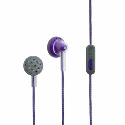 Наушники Optima EM-100 with mic Purple (46111)