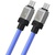 Дата кабель USB-C to USB-C 1.0m CoolPlay Fast Charging 100W blue Baseus (CAKW000203)