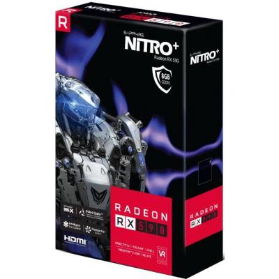 Видеокарта Sapphire Radeon RX 590 8192Mb NITRO+ (11289-05-20G)