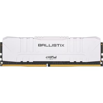 Модуль памяти для компьютера DDR4 8GB 3200 MHz Ballistix White Micron (BL8G32C16U4W)