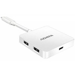 Концентратор ADATA Type-C to 2xUSB3.1/Type-C/HDMI (ACH3PL-HUB-CWH)