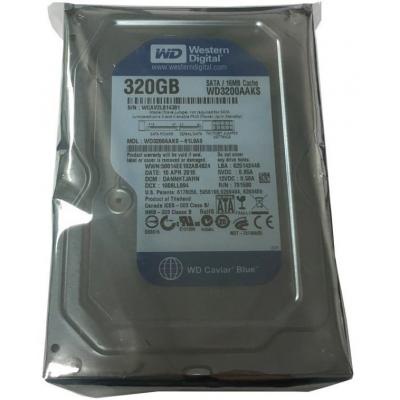 Жесткий диск 3.5'  320Gb Western Digital (# WD3200AAKS #)