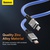 Дата кабель USB-C to USB-C 1.0m CoolPlay Fast Charging 100W blue Baseus (CAKW000203)