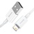 Дата кабель USB 2.0 AM to Lightning 2.0m Superior Fast Charging 2.4A white Baseus (CALYS-C02)