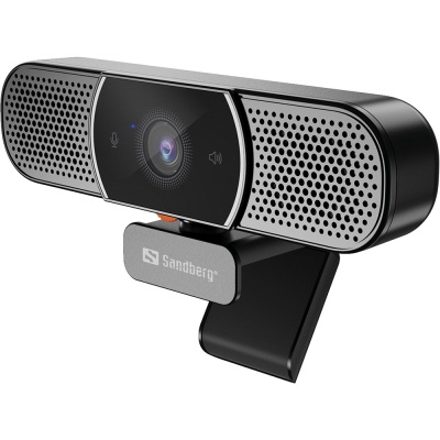 Веб-камера Sandberg All-in-1 Webcam 2K HD Speaker Black (134-37)