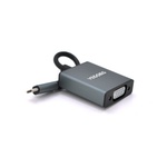 Перехідник USB-C M to VGA F 0.1m black VEGGIEG (TV-S/B/19906)