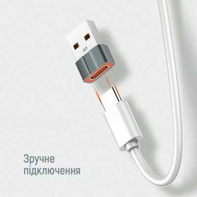 Перехідник USB-C to USB-A ColorWay (CW-AD-CA)