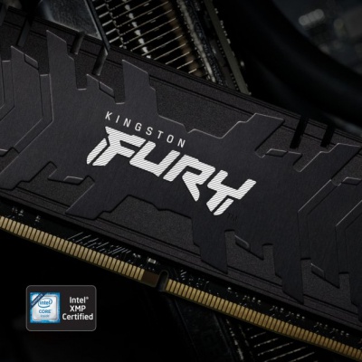 Модуль пам'яті для комп'ютера DDR4 64GB (2x32GB) 3200 MHz Fury Renegade Kingston Fury (ex.HyperX) (KF432C16RBK2/64)