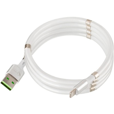 Дата кабель USB 2.0 AM to Lightning KZ-UC001i Super White Krazi (00000079675)