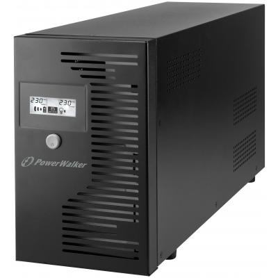 Источник бесперебойного питания PowerWalker VI 3000 LCD Schuko (10121020)
