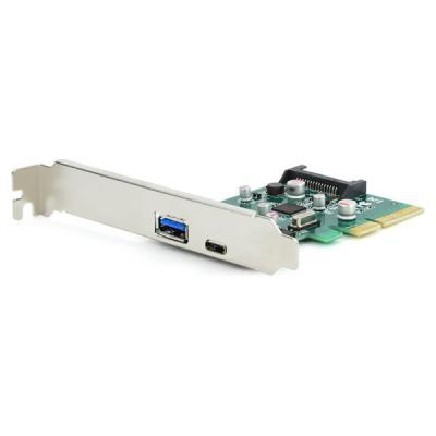 Контроллер PCI-Express to 1 USB+Type-C 3.1 Gembird (PEX-U31-01)