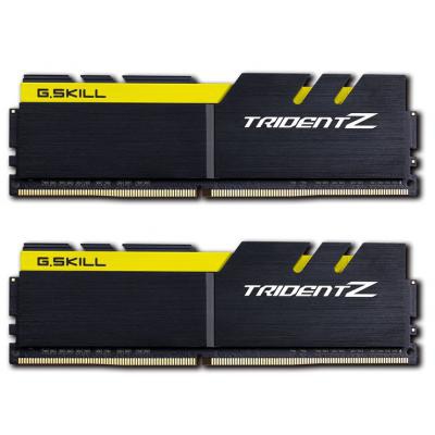 Модуль памяти для компьютера DDR4 16GB (2x8GB) 3200 MHz Trident Z G.Skill (F4-3200C15D-16GTZKY)