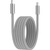 Дата кабель USB-C to USB-C 1.0m 60W Magnet Braided Light Grey Canyon (CND-CCMG60AB15LG)