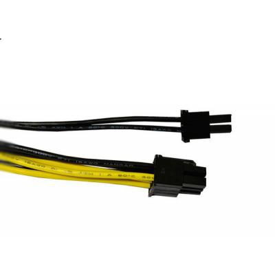 Кабель питания Molex х 2 to PCI-E 8Pin(6+2 ) 16AWG медь Dynamode (Molex x 2 to PCI-E 8Pin(6+2 ) 16 AWG)